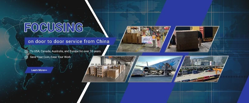 FOCUSING on door to door service from China